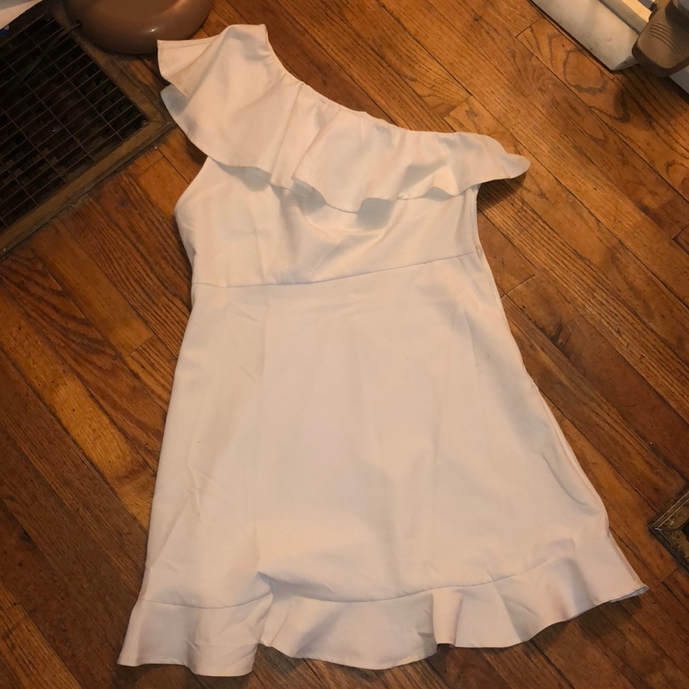 Francescas white dress
